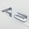 2026 3D 2.4 3.6 4.2 Car Trunk ABS Badge Emblem For Car Rear Tailgate Fender Door Adhesive Badge for 4YGYE A4 A5 A6 A7 A8 Q3 Q5 Q7