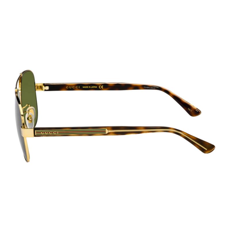 GUCCI Eyewear GG0528S Pilot frame Sunglasses Men's