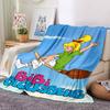 Bibi Blocksberg Theme Printed Blanket - Perfect for Couch, Bed, Travel & Outdoor Use | Machine Washable, Cozy & Durable.