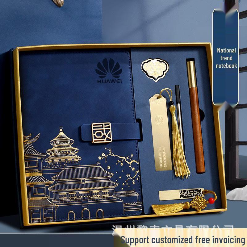 Palace Museum National Trend A5 Notebook Gift Set with Custom Logo