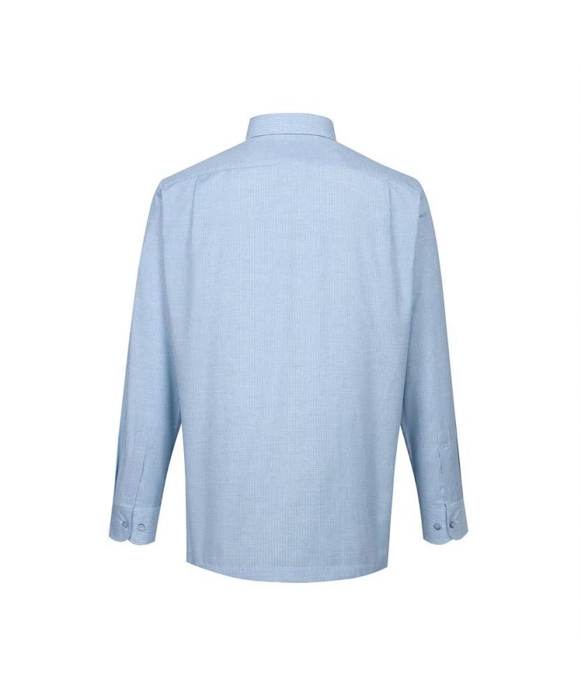 Dagseusyeocheu Linen Blend Micro Pattern Shirt_Dls3Shcl101E1