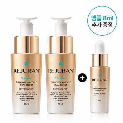 Turnover Ampoule Dual Effect c-PDRN 10 Ml Double Set (+ 8 Ml Ampoule)