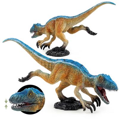 Simulation Jurassic Dinosaur Series Running Feathered Rex Model Toys Static Ornament Dolls Available