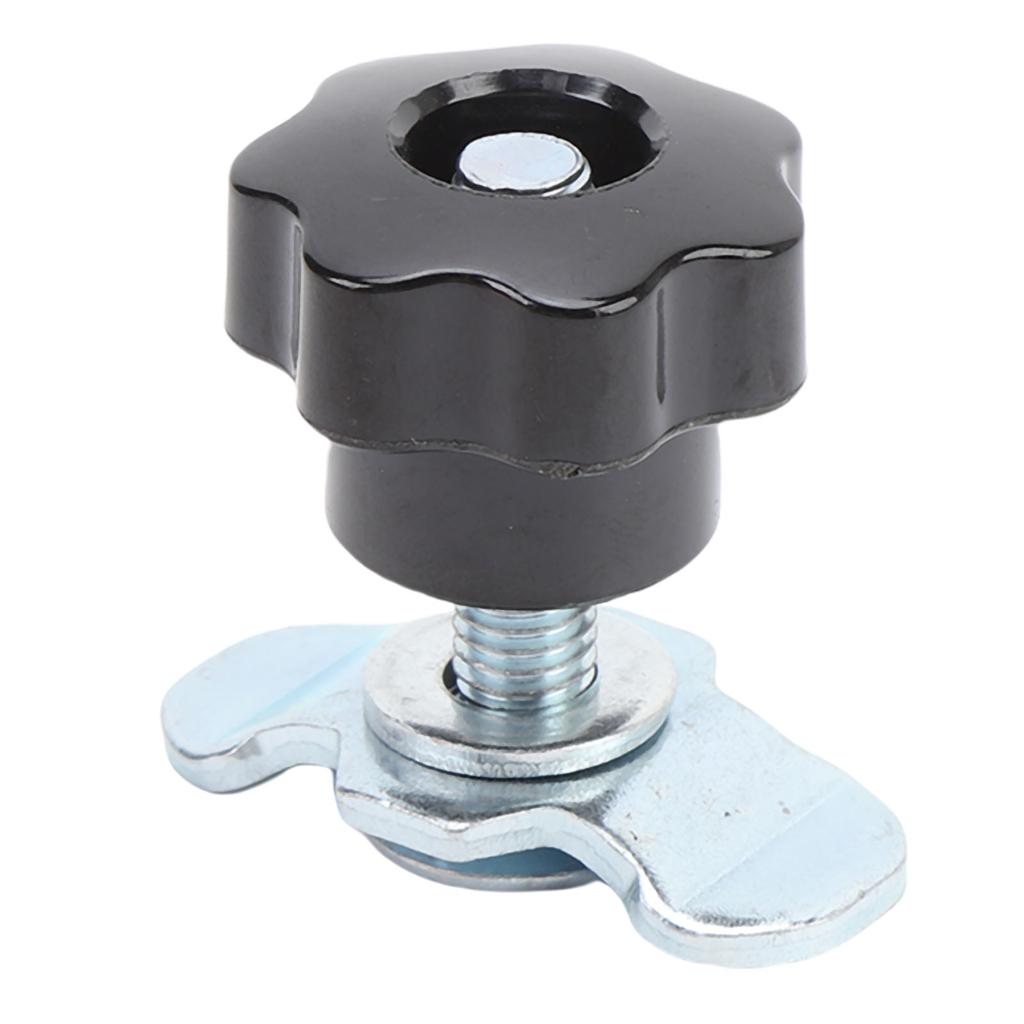 10PCS L Track Threaded Stud Fittings Silver Color M8 Threaded Double Stud Lug for Van Pickup Truck 40mm   1.57in