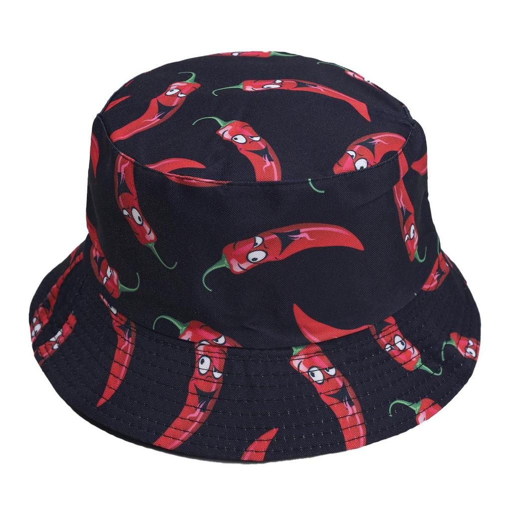2026 Lemon Pattern Reversible Bucket Hat for Men & Women – Summer Sun Protection