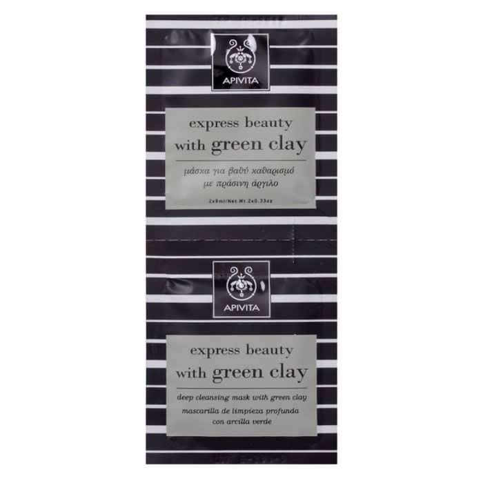 

Apivita Beauty Express Deep Cleansing Face Mask With Green Clay 2x8ml