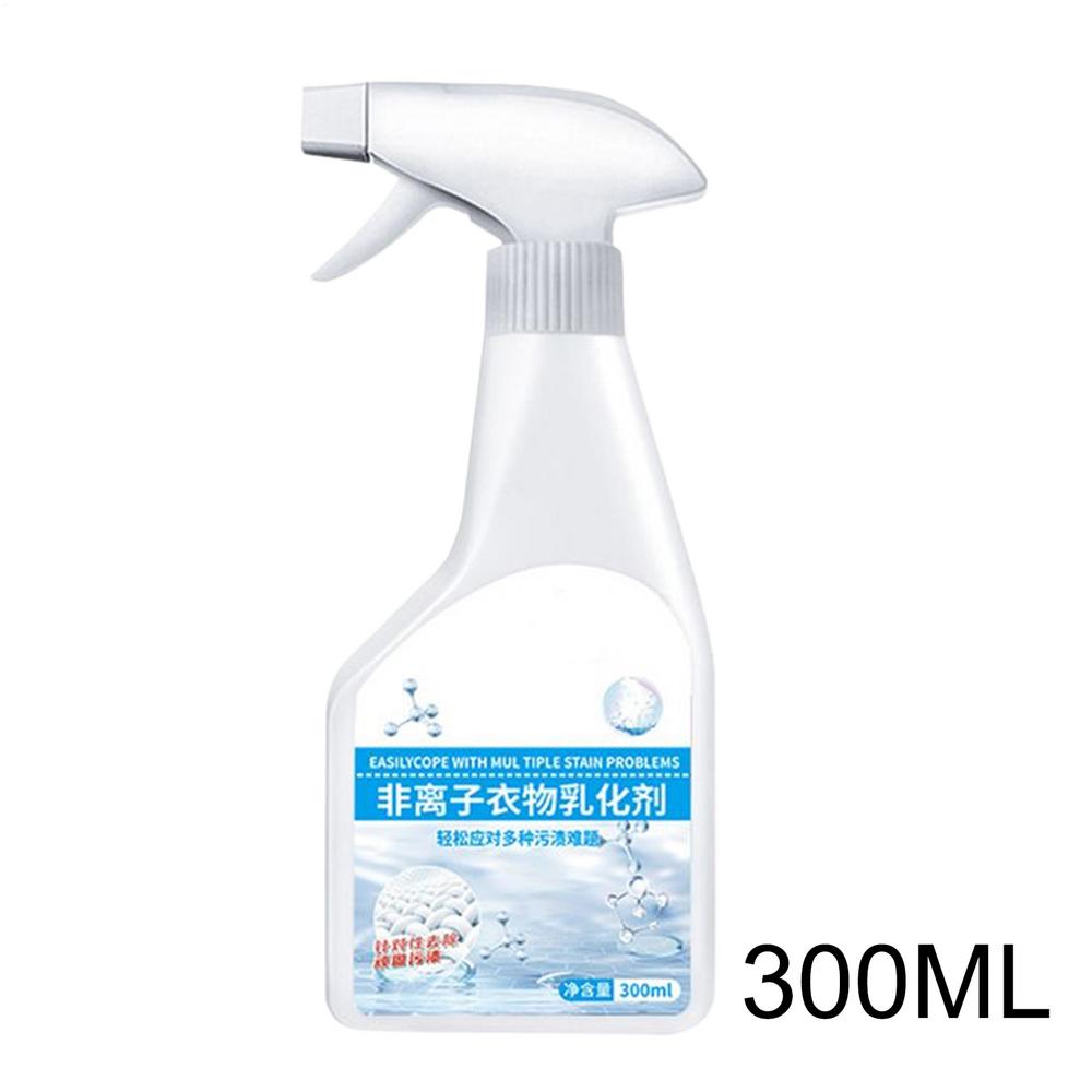 

300ml Laundry Stain Remover Spray, Powerful Spot Cleaner for Fat Oil Blood Coffee Grease, Housekeeping Cleaning Supplies 300ML