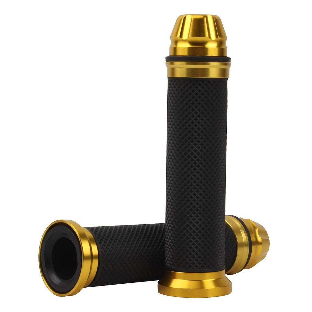 General Motorcycle CNC Aluminum Alloy Throttle Grip Handlebar Cover 22mm 25mm Anti-Slip Motorcycle Grips Hand Handlebar Bar Grip