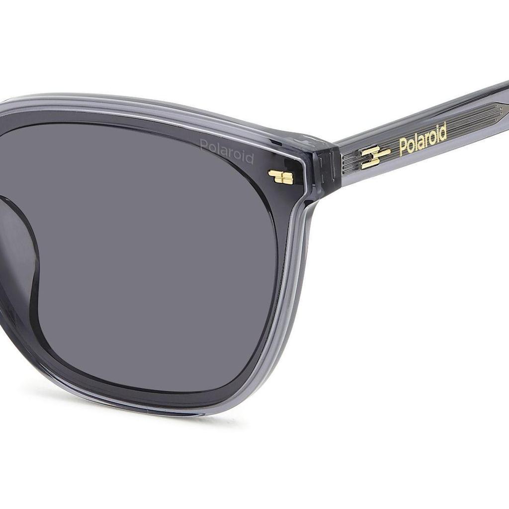 Used [POLAROID] Women's Sunglasses - GRAY - Gray Frame Gray Lens Polarized Acetate UV Protection Ultraviolet Driving PLDCN 0067/F/S-65-KB7 M9