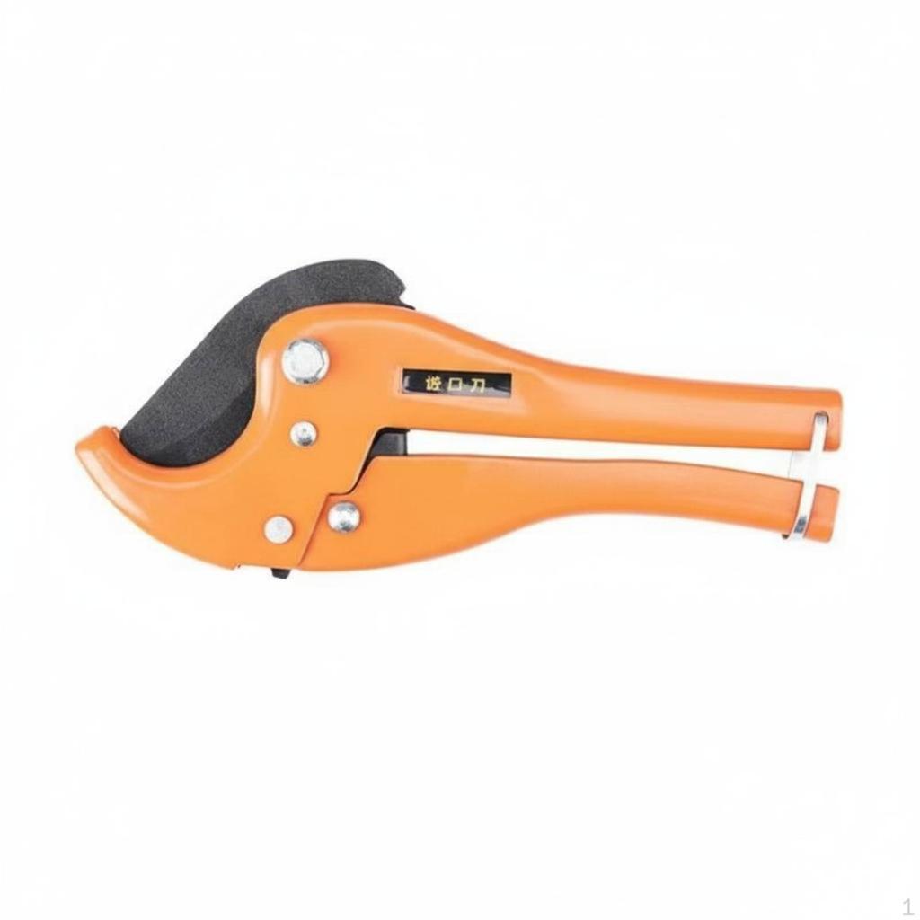 PVC/PPR Tube Cutter, Ergonomic Handle, SK5 Blade, Cuts Up To 42mm Diameter