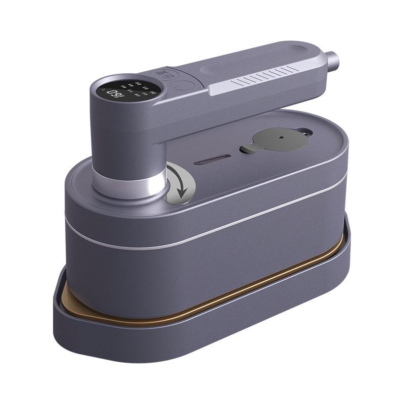 Digital Display Foldable Handheld Steamer: Compact Travel Iron