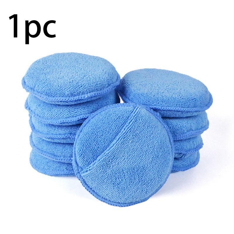 

1/20 шт. Аппликатор для полировки автомобиля, губки для полировки автомобиля, мягкие микрофибровые круглые карманные поролоновые губки, инструмент для чистки автомобиля