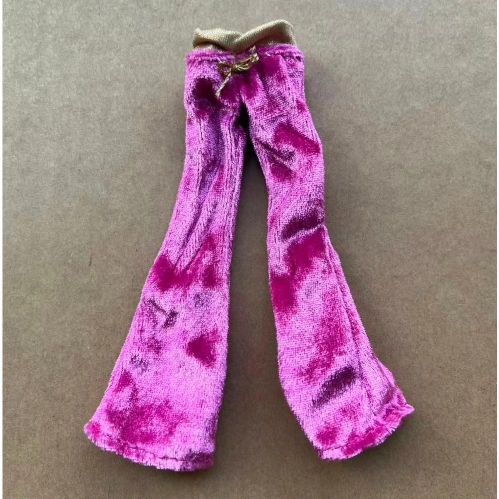 1/6 Schlanke Monsterpuppe DIY Ankleideset Buntes Tanzpuppen Outfit Mantel T-Shirt Hose Rock Kreatives Spielzeugpuppen Zubehör