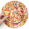 50 Autumn Doodle Stickers - Cartoon Cute Hand-Painted Animals for Phone Decoration