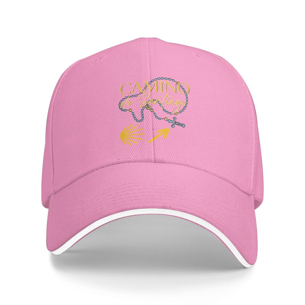 Summer Casual Baseball Cap Camino De Santiago Outdoor Gym Trucker Hat For Unisex Unisex Sunscreen  Streetwear Snapback Cap