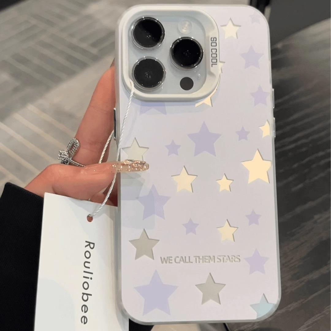 

Full Screen of Stars for Apple 16promax Creative for IPhone13/12 Mobile Phone Case 15plus Anti-fall 11 For Apple 6