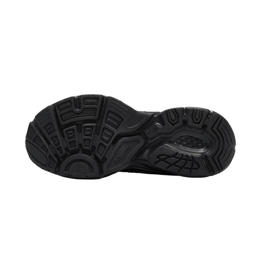 Saucony Galaxy Comfortable Soft Casual Running Shoes Women sneakers Black Silver S79096-1