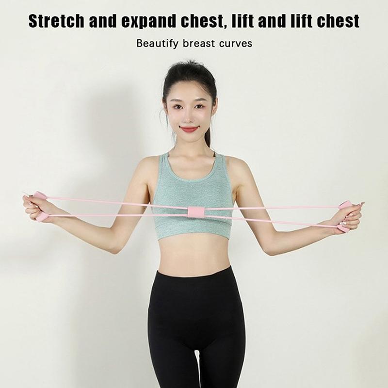 Benzi de Rezistență Accesorii Yoga Fitness Coardă de Tragere din Cauciuc Antrenament și Exerciții Echipament de Sală pentru Femei Exercițiu pentru Gât Stretch