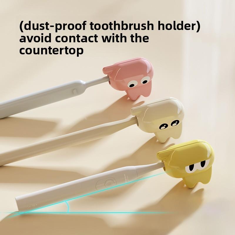 Cartoon toothbrush protective storage case travel portable toothbrush cover electric toothbrush dustproof cover household storage box