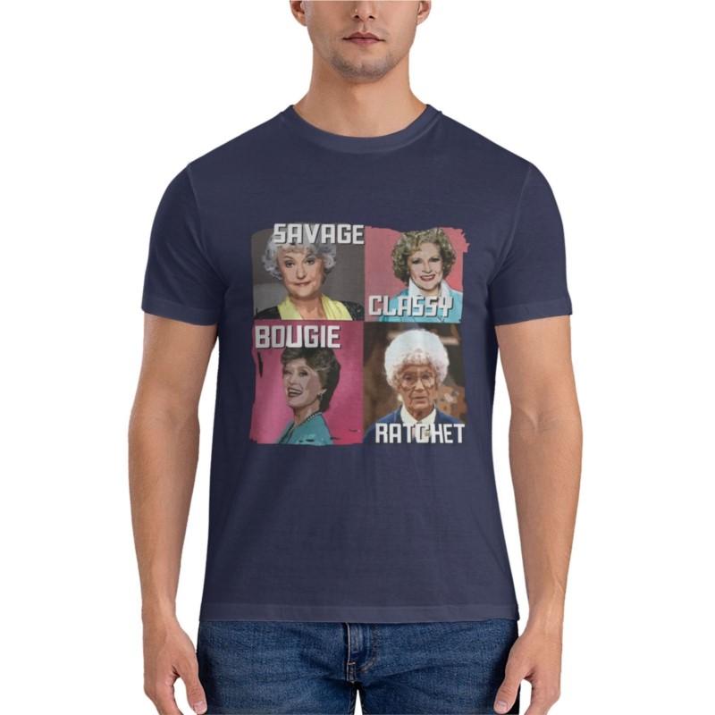 Savage Classy Bougie Ratchet The Golden Girls Klassiek T-shirt Jongens Dierenprint Shirt Dierenprint Shirt Voor Jongens