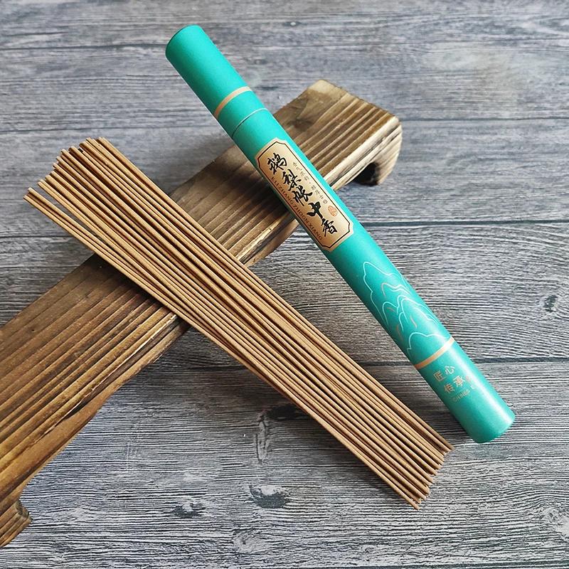 FY Natürliche 40 Stäbchen Sandelholz Räucherstäbchen Schlaf Chinesischer Hausduft Aroma Innen Buddha Räucherstäbchen Yoga Meditation Aromatherapie