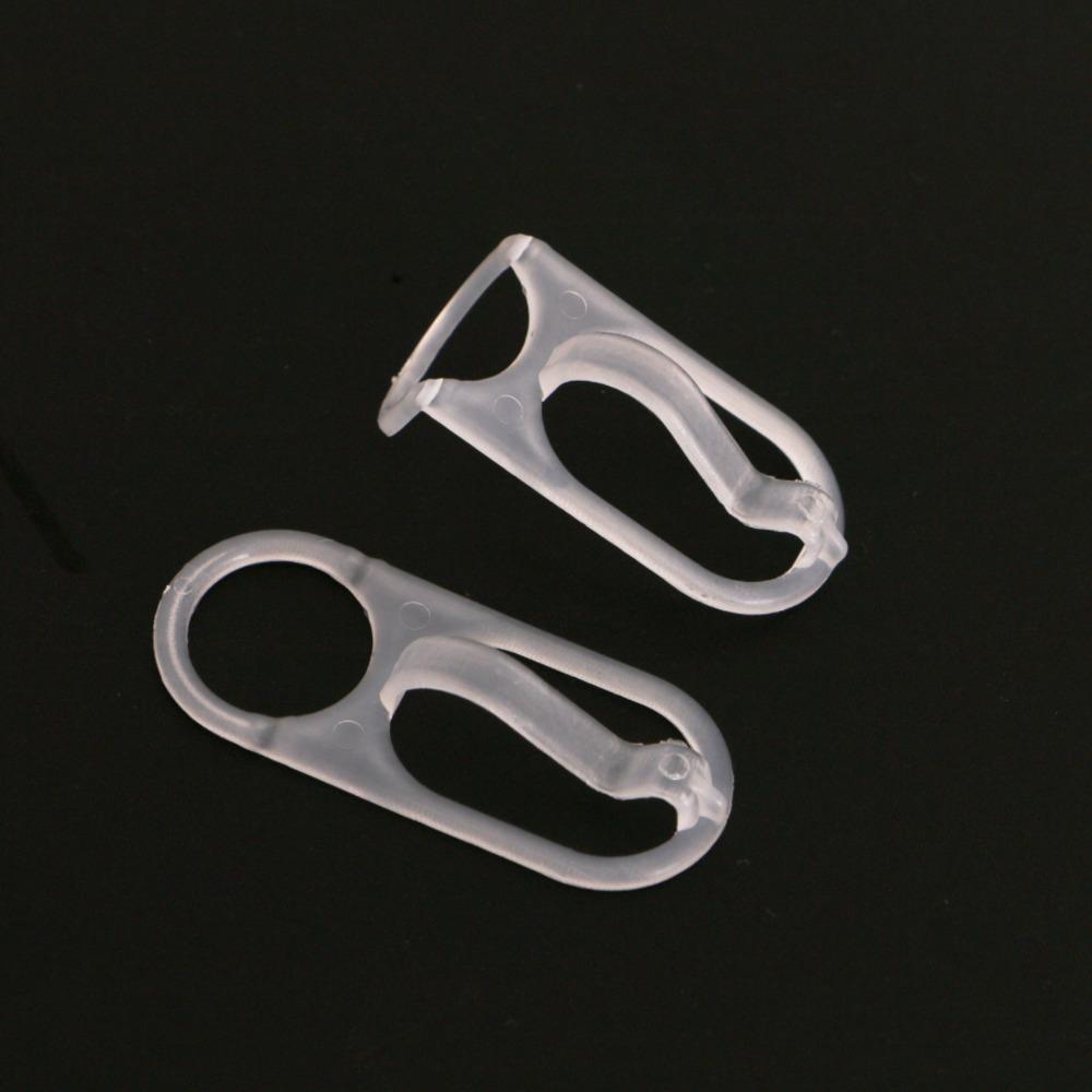 

100 шт. Пластиковые соединительные крючки для вешалок, координирующие зажимы для вешалок для одежды, соединительная ручка,