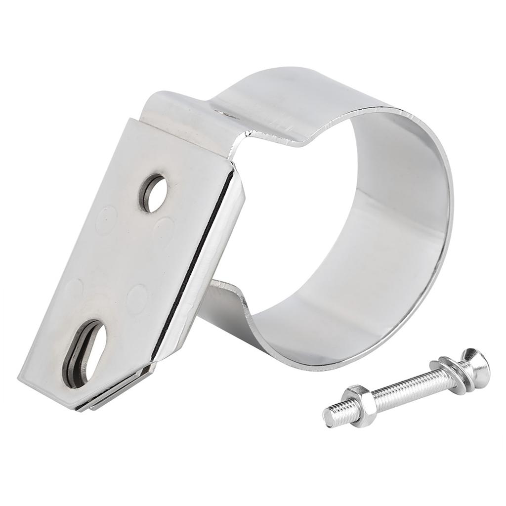Metal Ignition Coil Mount Bracket Fit for Ford Mustang F150(ChromE Plated Silver)