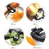3 In1 Rotatable Vegetable Fruit 360 Degree Rotary Potato Peeler Cutter Planer Grater Kitchen Tools