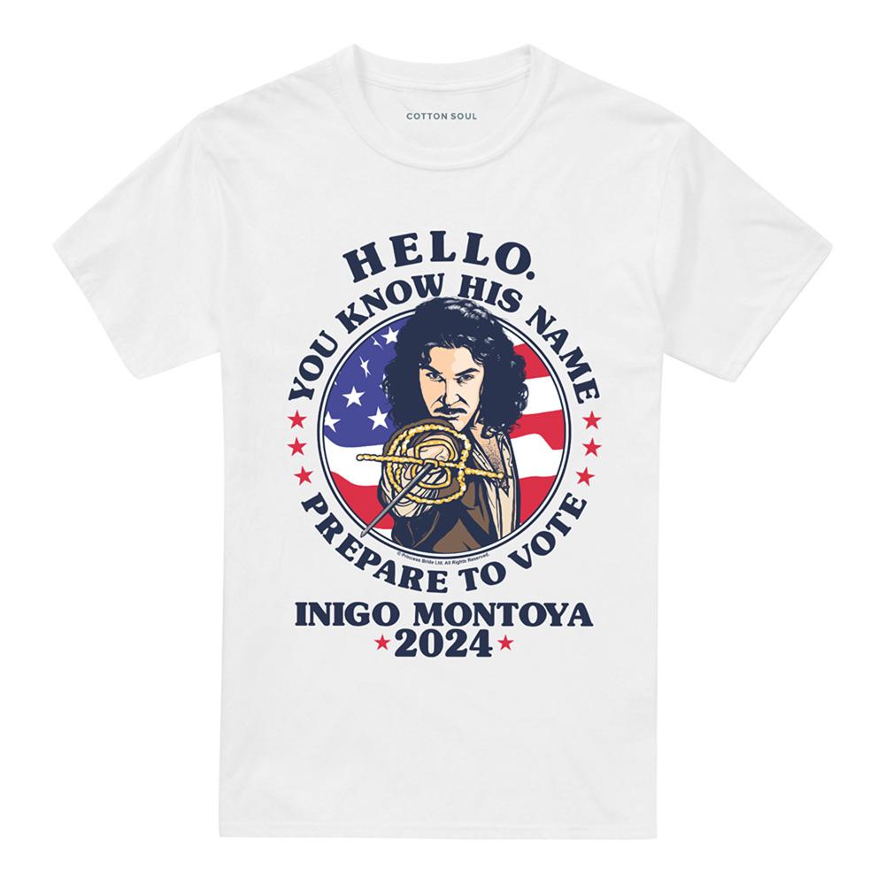 The Princess Bride Unisex Adult Prepare To Vote Inigo Montoya T-Shirt
