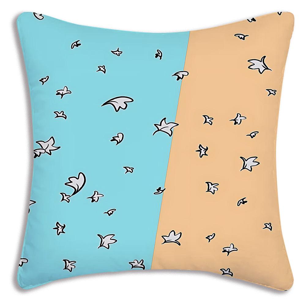 Cute anime For Heartstoppers Pillow Covers Cartoon Sofa Decorative Home Double-sided Printing Short Plush Cute Cushion Cover