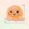 Glow Octopus Squeeze Stress Ball Transparent Foam Bead Fidget Toy Portable Pocket Anxiety Relief Desktop Adult Decor Unique Gift