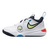 Nike Team Hustle D11 PS Bianco Blu Foto Giallo Limone Twist Scarpe da Ginnastica per Bambini Rosso Vivo DV8994-105