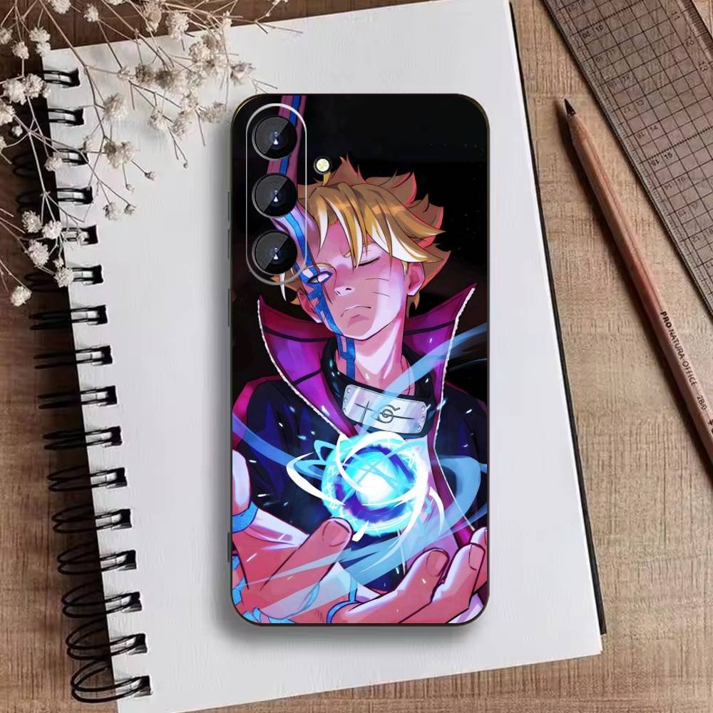 Anime M-Narutos Cover Phone Case For Samsung Galaxy A73,A72,A71,A70,A52,A51 Others Soft Black Cover