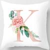New Fashion 26 English Letter Pattern Cushion Cover Home Fabric Sofa Modern Style Pillow Cover