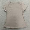 European and American Summer Gray Hot Stamping Diamond Print Temperament Slim Fit Gothic Y2K Women's T-shirt
