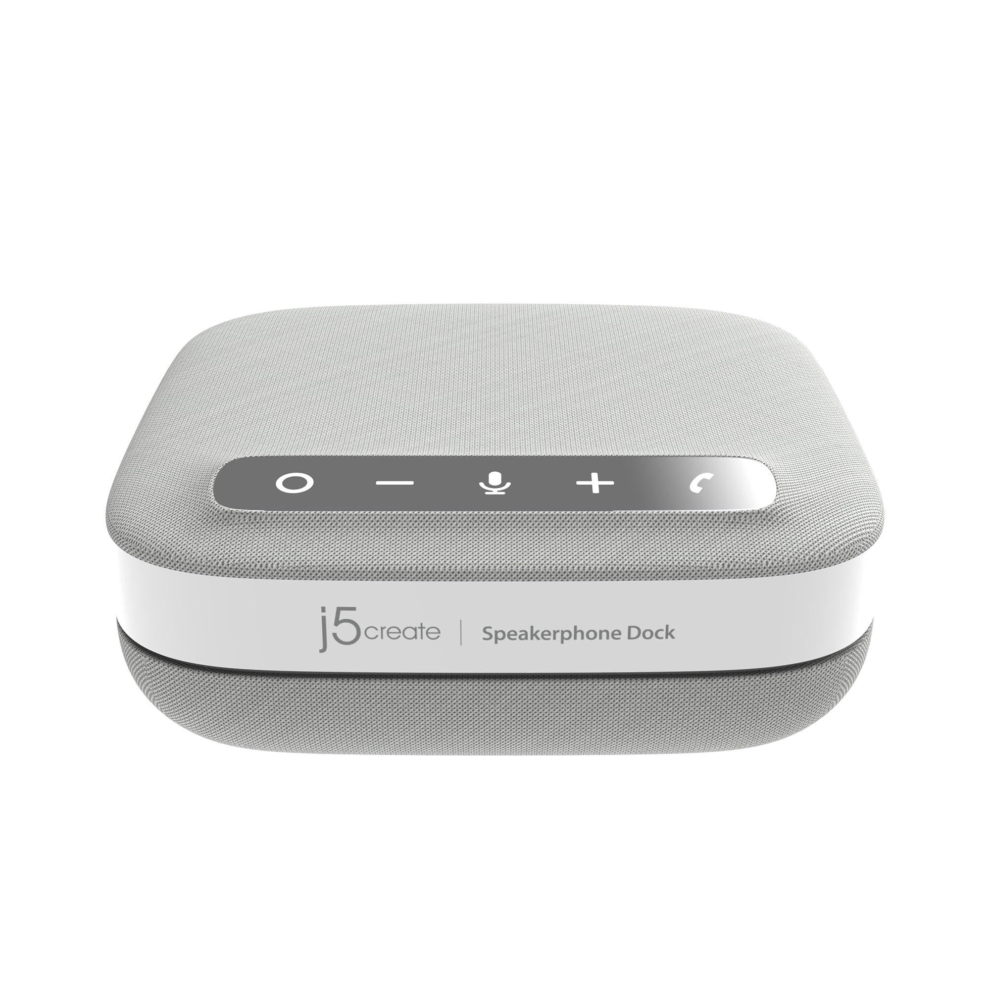 

j5create Bluetooth Speakerphone Conference PC Microphone Docking Station Compatible with Windows MacBook ChromeBook iPad USB-C JCDS335-EJ