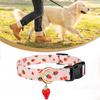 Universal Fruit Printed Pet Collar With Neck Less Traction And Adjustable Collar Size S/M/L Suitable For Pet Dogs Of All Sizes