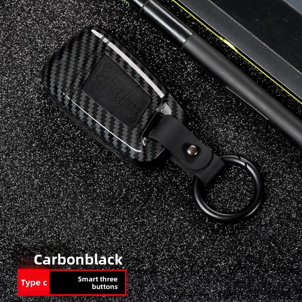 For VW Key Case for Magotan Passat Tiguan L Touareg Golf T-Roc Sagitar Car Keys Holder