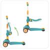 Three-Wheeled Scooter With Seat For Children 2 In 1, Adjustable Brake