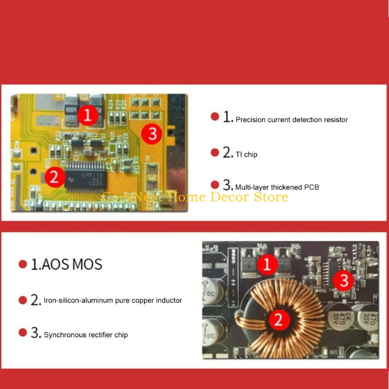 92MF 12V To 48V Voltages Regulator Power Converter Waterproof Power Supply Regulator