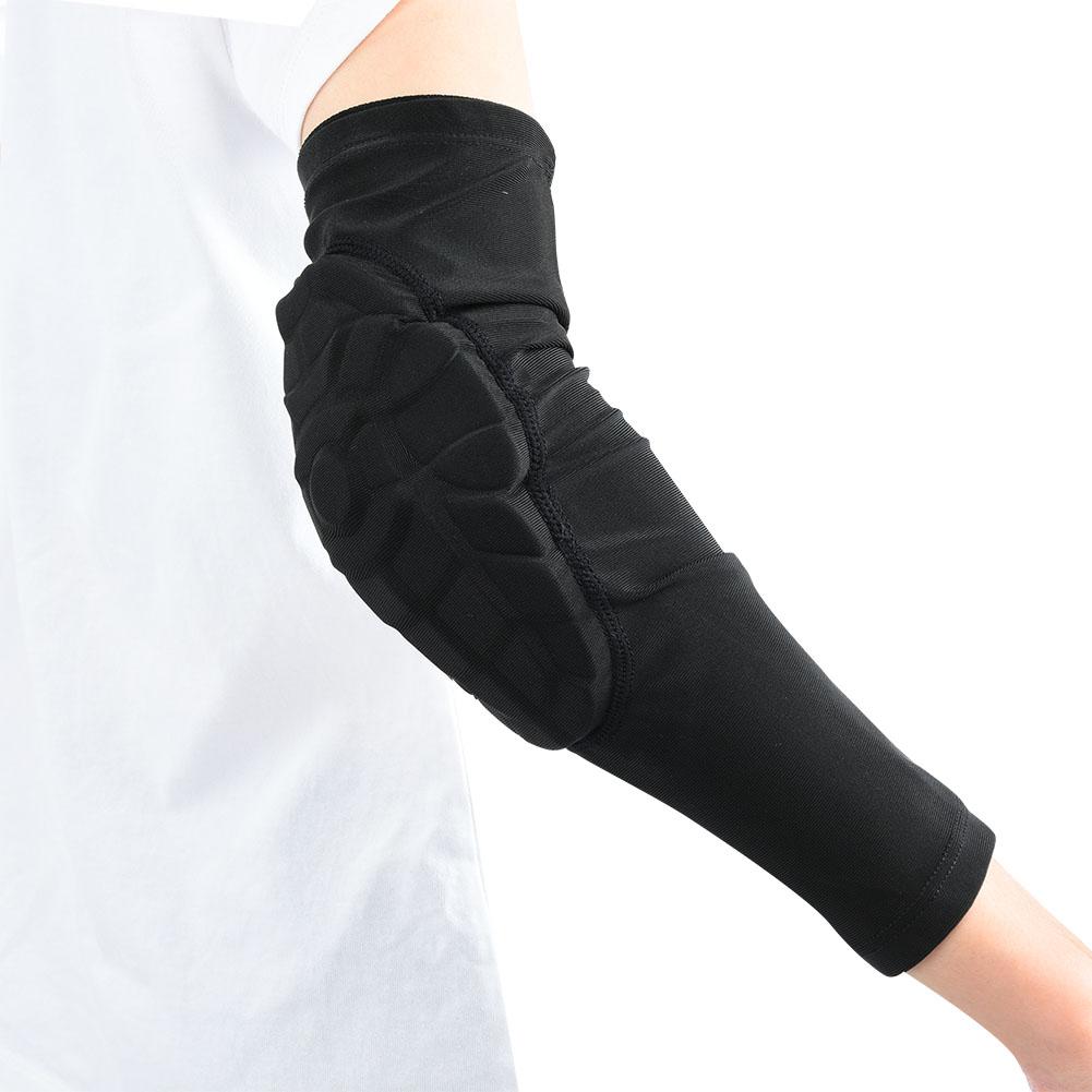 1 pár Dětské Mládežnické Elastické Chrániče Paží Chrániče Loktů Ochranné Vybavení pro Sport Basketbal(S)