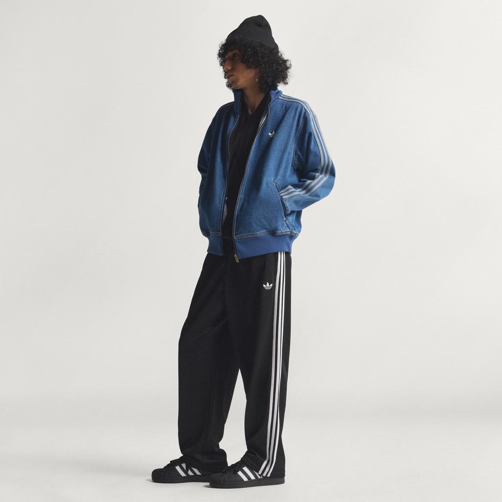Adidas Denim Firebird Track Top - Blue / Kd1517