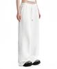 Teulimingbeodeu Tmb Raw Cut Sweat Set-Up Pants [ White ]