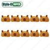 Kapybara Stationery Pen Bag Cute Guinea Pig Large Capacity Plush Stationery Japanese Pen Box Learning Stationery Supplies