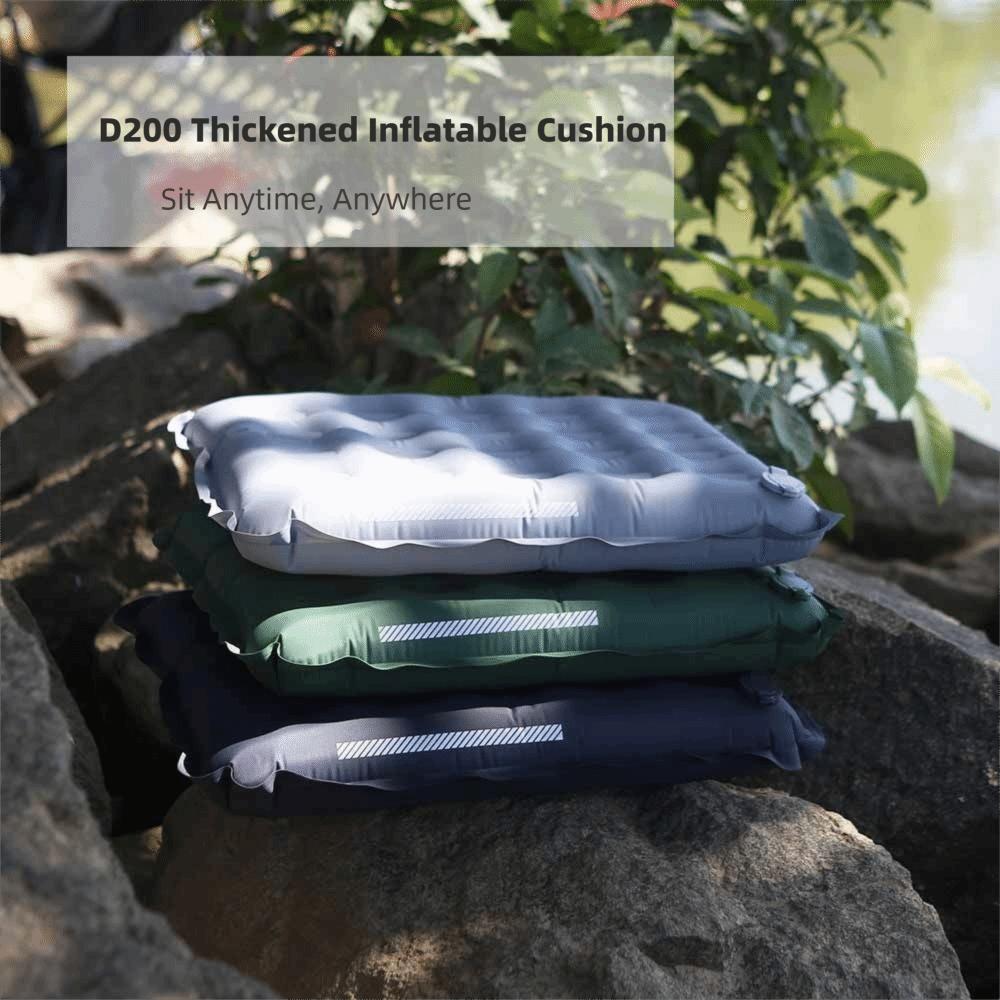 Thickened Inflatable Seat Cushion Moisture-Proof Camping Mat  Outdoor Camping