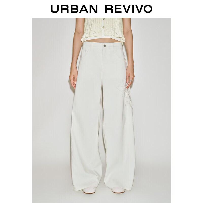 

UR2026 Spring Women s Floral Wide-Leg Casual Pants 29