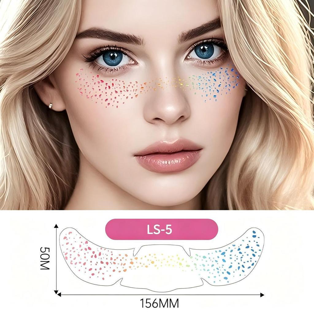 European & American Laser Freckle Stickers - Temporary Face Makeup Simulation Stickers