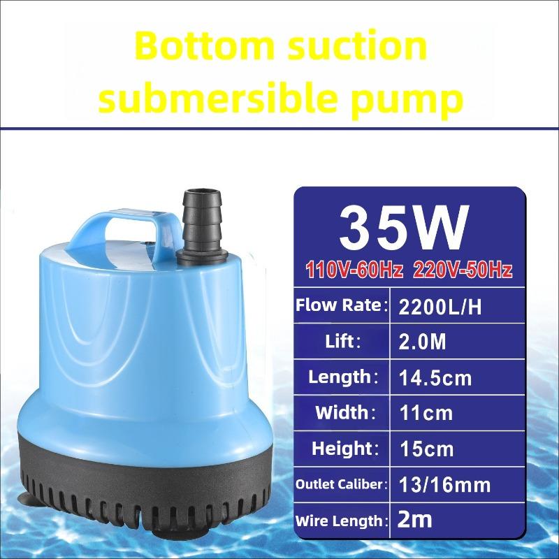 Fish Tank Water Pump Waterproof Protection Submersible Pump Fish Tanks Aquarium Silent Pond Pumps Accessories Fishbowl Supplies
