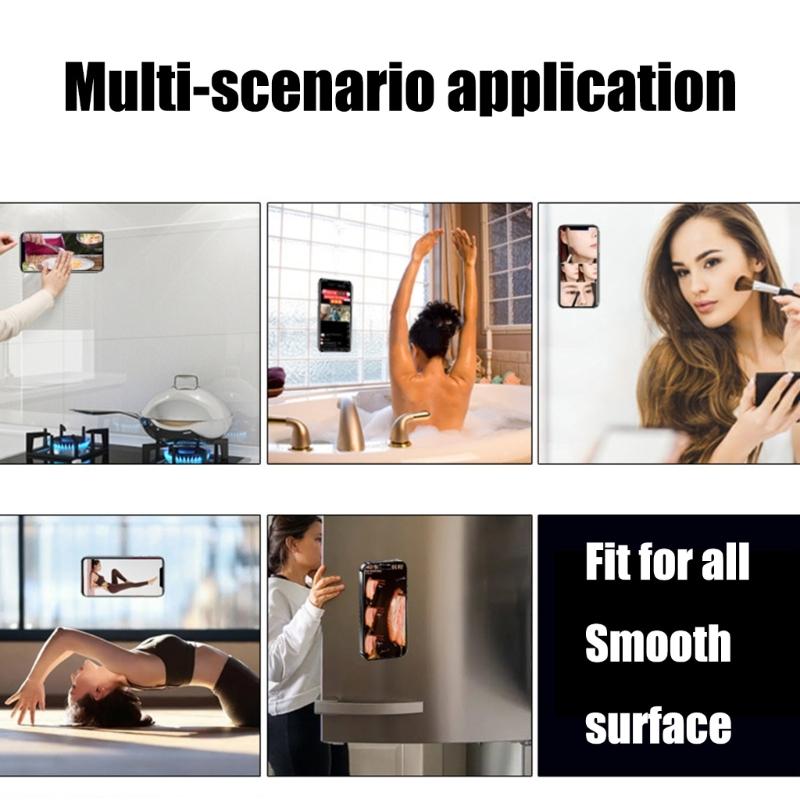 Supporto per Custodia del Telefono con Ventosa, Supporto Maniglia per Telefono in Silicone Magnetico per Smartphone, Supporto per Telefono Vivavoce