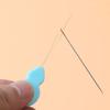 Elderly needle threading device, needle threading artifact, household fast automatic needle threading tool, thumb universal needle recognition device